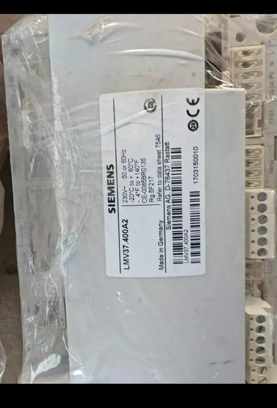 LMV37.400A2 Industrial Electric Motor 400W 230V