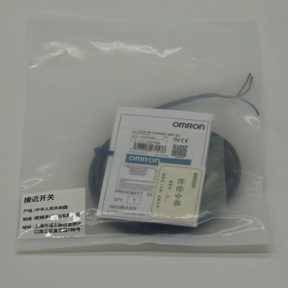 OMRON Proximity Switch E2A-M12KN08-WP-B1 12-24VDC