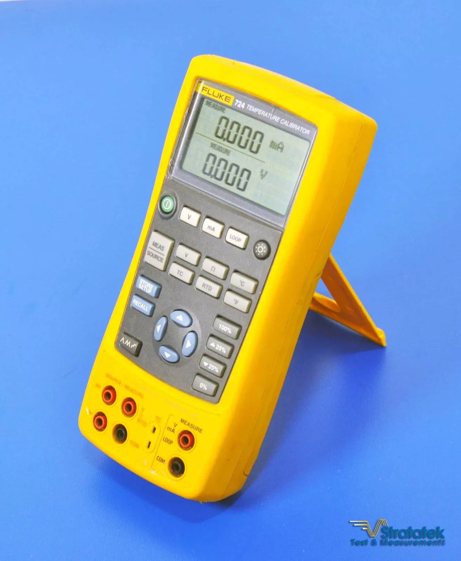 Fluke 724 Process and Temperature Calibrator NIST Calibrated with Data