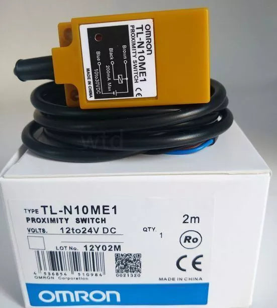 Omron TL-N10ME1 Proximity Switch TLN10ME1 10-30VDC In Box