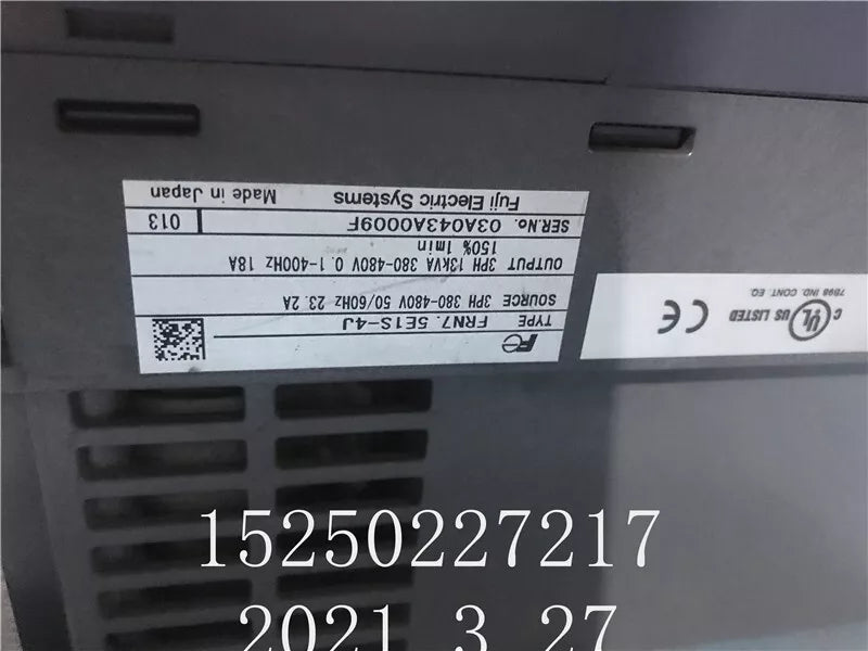 1PC USED FRN7.5E1S-4J frequency converter () #L4412Y LZ