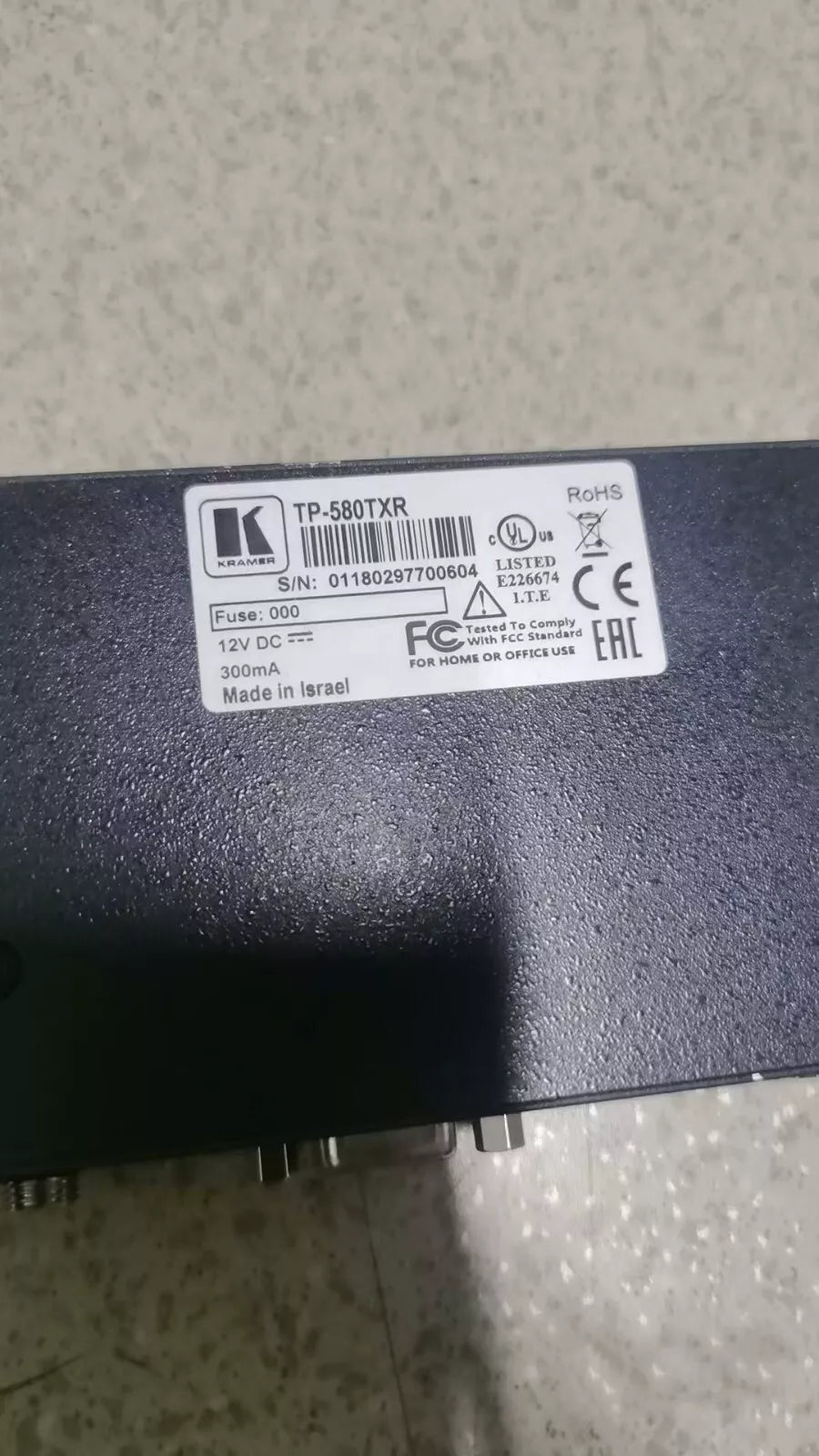 1PCS Used Kramer TP-580TXR HDMI extender