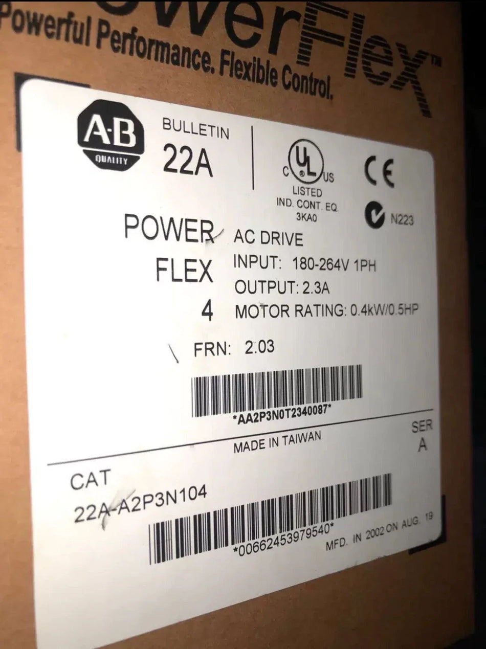 22A-A2P3N104 Industrial Circuit Breaker for Electrical Protection