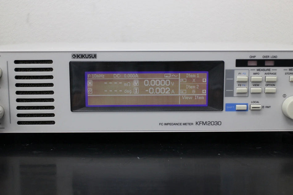 KIKUSUI KFM2030 fuel cell Impedance Meter potentionstat galvanostat battery test
