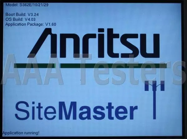 Anritsu Site Master S362E 6GHz Spectrum & Cable Antenna Analyzer w 10/21/29 S362