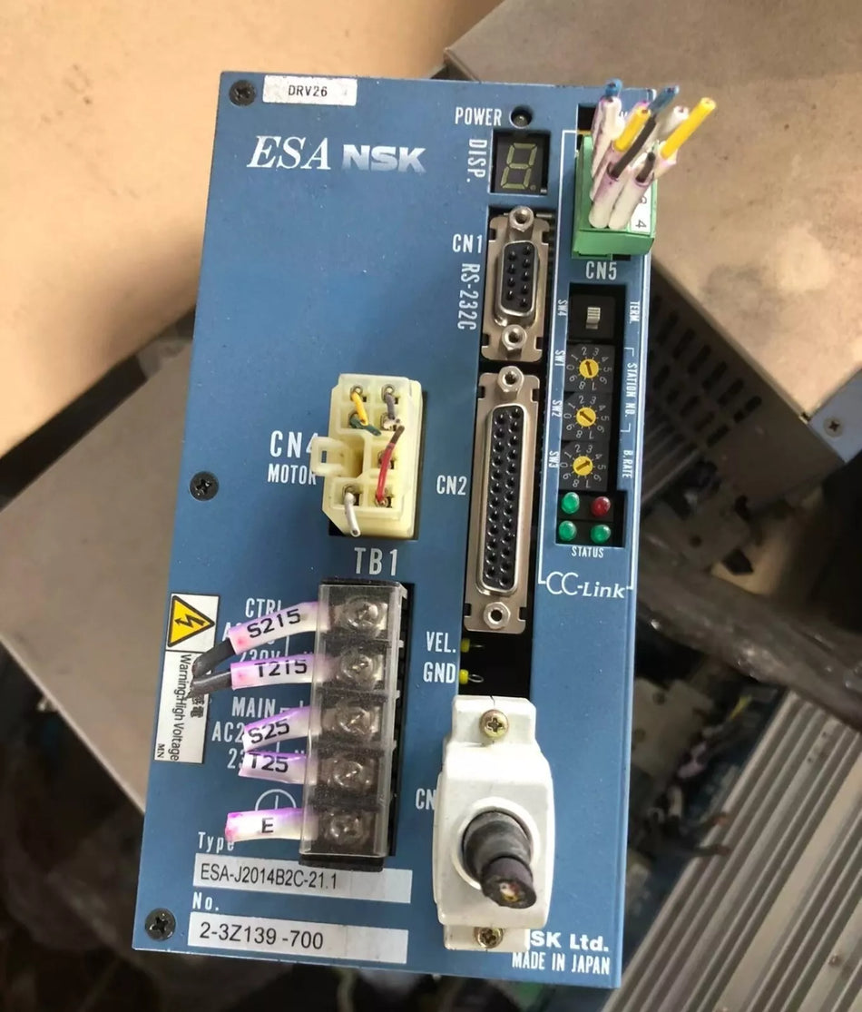 1pc USED ESA NSK ESA-J2014B2C-21.1 Driver TESTED #VSQ2 CH/
