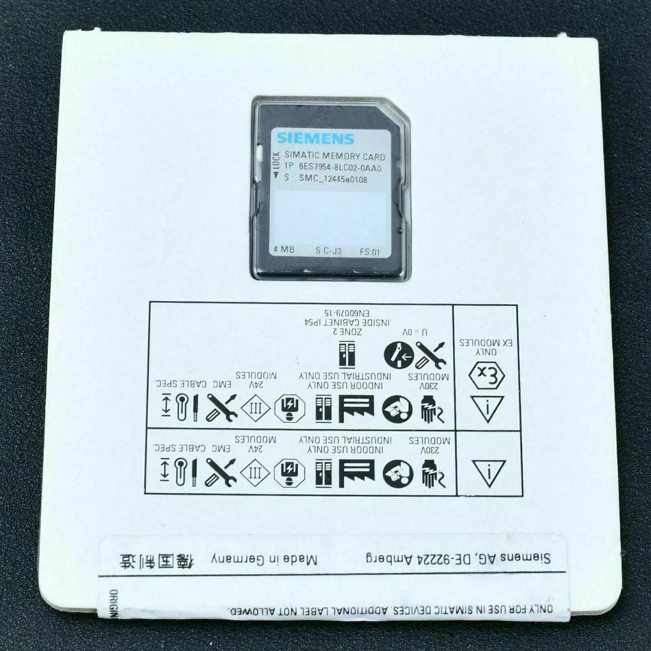 SIEMENS 6ES7 954-8LC02-0AA0 6ES7954-8LC02-0AA PLC Module New in Box