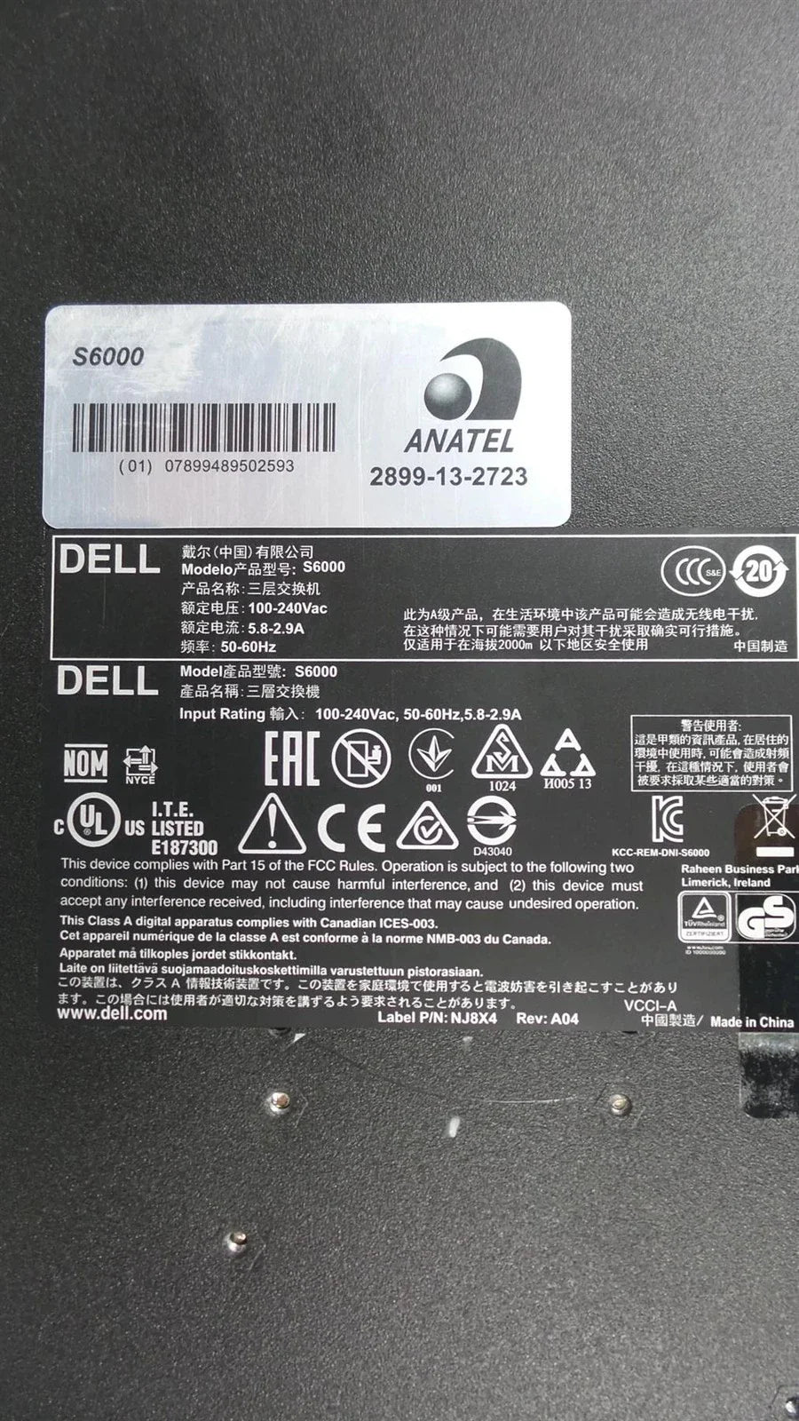 Dell PowerSwitch S6000 32-Port Ethernet Switch  - Free Shipping