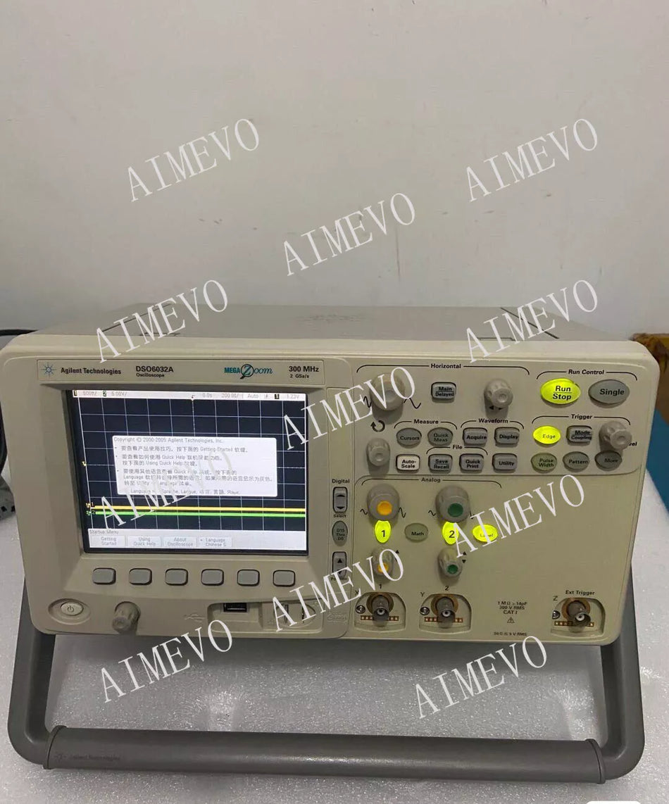 hp/Keysight Agilent DSO6032A 300MHz 2GS/s 2Ch Oscilloscope