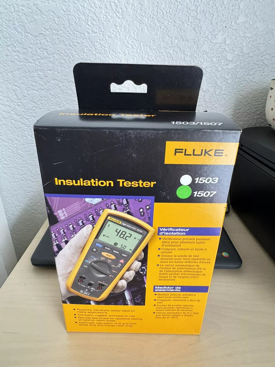 FLUKE 1507 Digital Insulation Resistance Tester (MFG-2024)