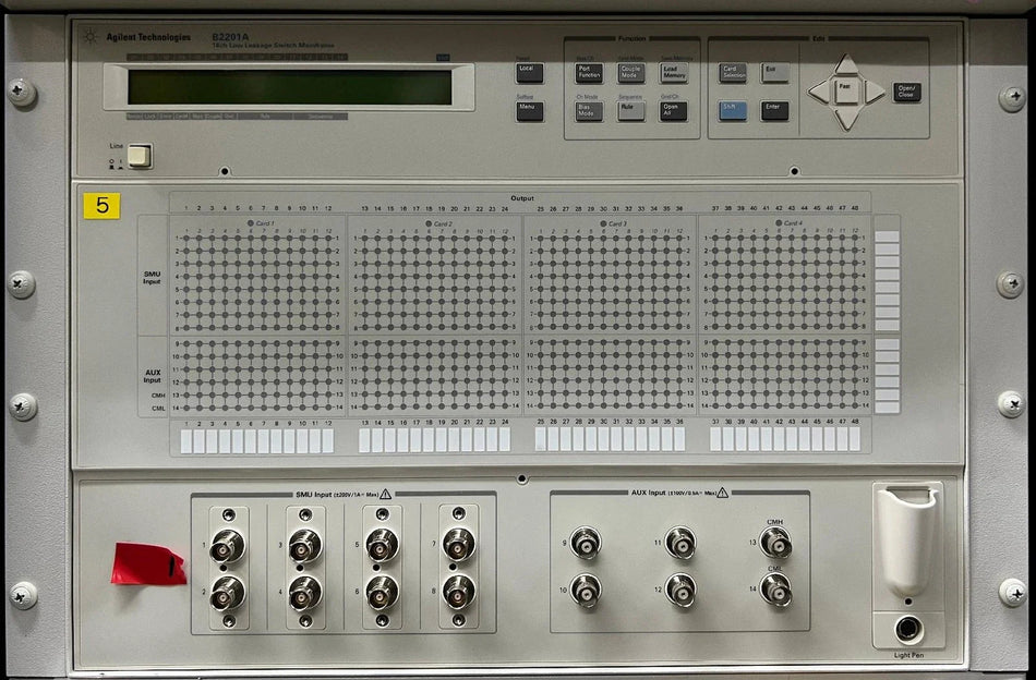 Agilent/Keysight B2201A-B2211A Low Leakage Switch Mainframe (14 Channel)
