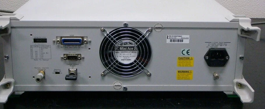 ANRITSU MT9812B Optical Multi Channel Main Frame