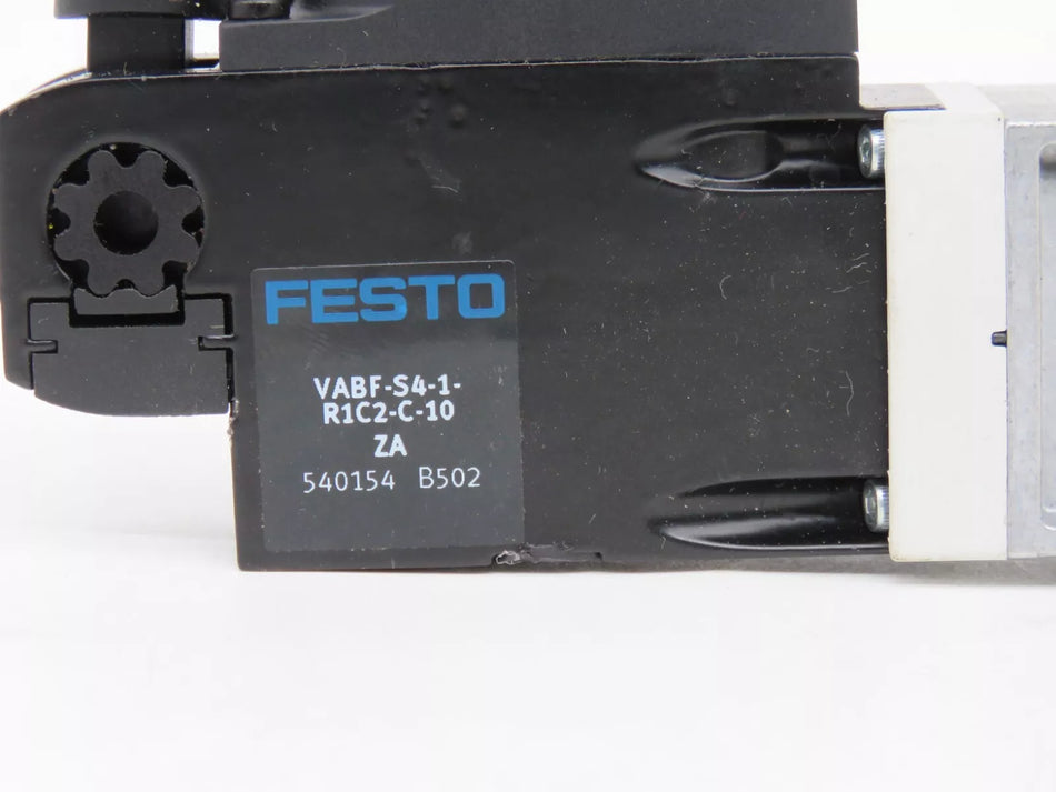 Festo VABF-S4-1-R1C2-C-10 Solenoid Valve Regulator Plate Width 26 mm