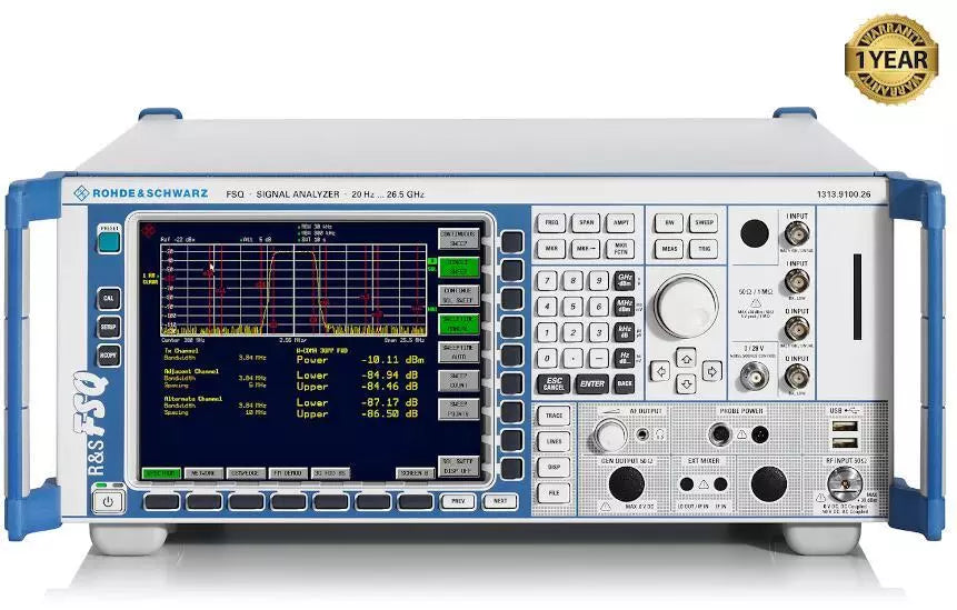 Rohde & Schwarz FSQ26 26.5GHz Signal Spectrum Analyzer