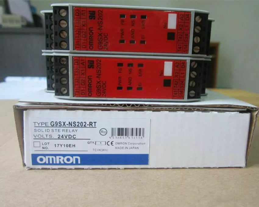 Omron G9SX-NS202-RT Safety Relay Unit - New in Box - Expedited Shipping