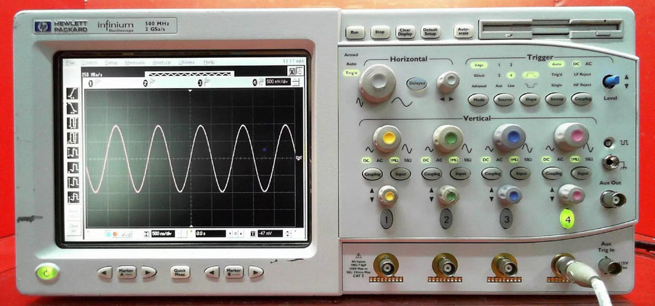 HP - Agilent - Keysight 54825N Infinium Oscilloscope 500MHz 2GSa/s 4 Channel