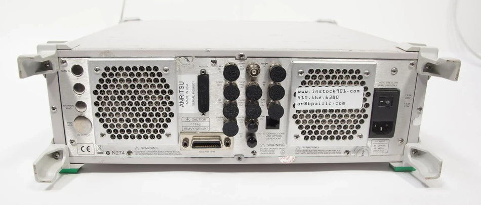 Anritsu MG3695B 2GHz - 50GHz -20dBm to +20dBm RF / Microwave Signal Generator