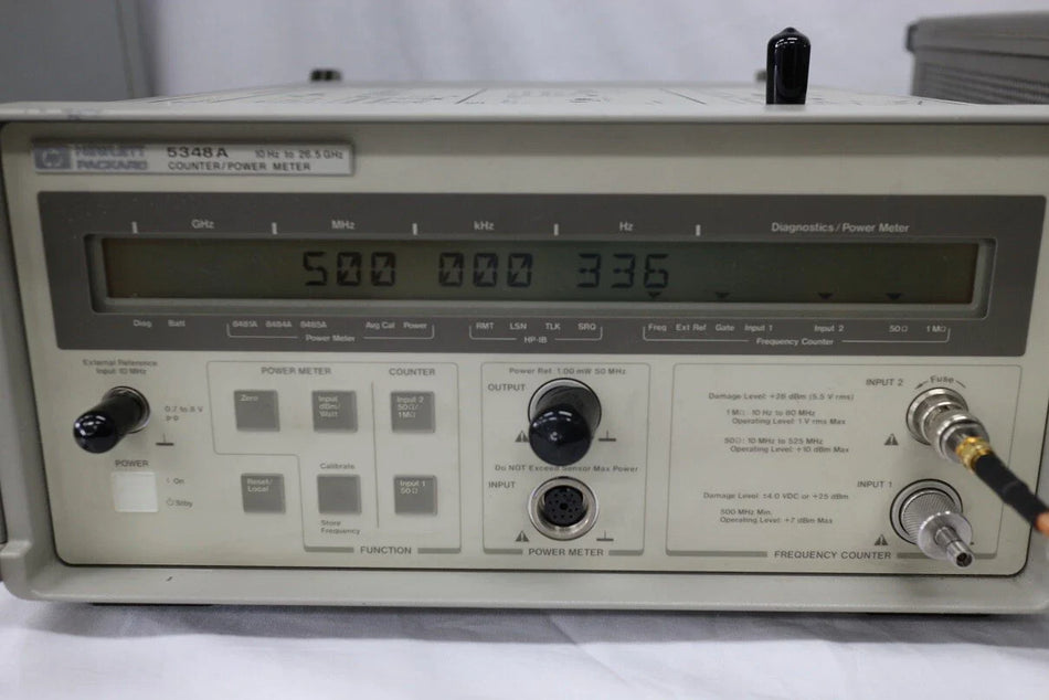 HP 5348A/011 26.5GHz Frequency Counter Power Meter