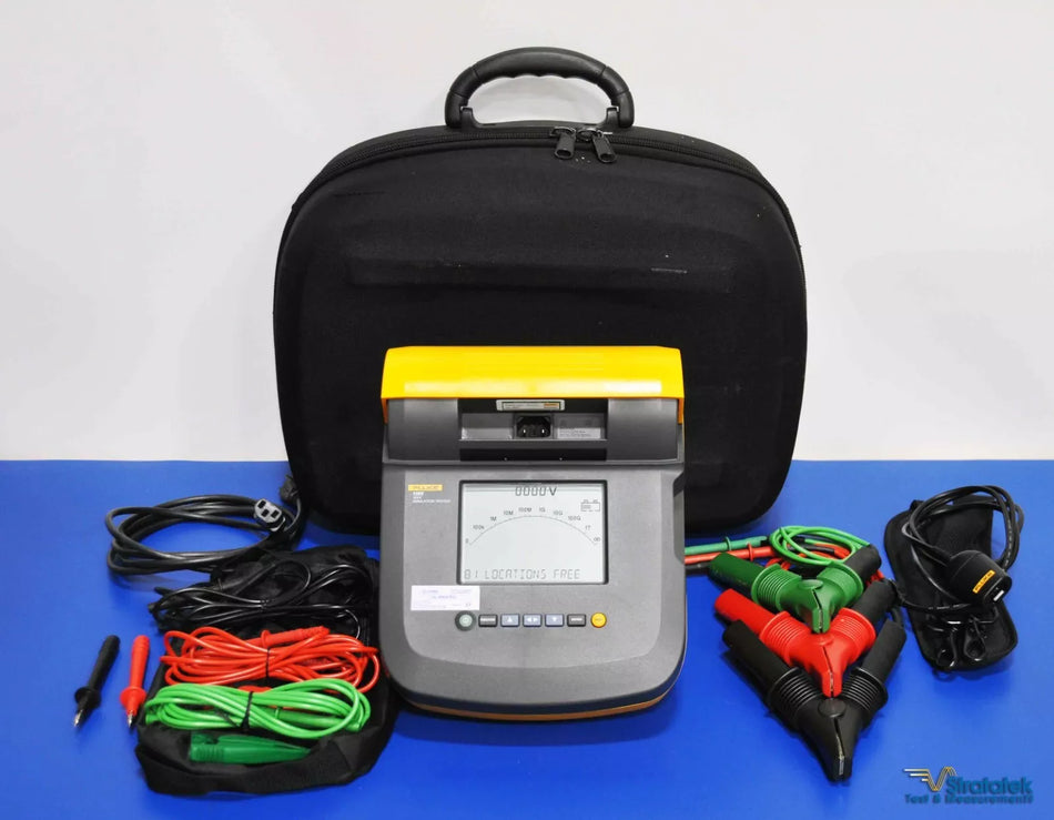 Fluke 1555 10kV Insulation Resistance Tester MegOhmmeter NIST Calibrated 10kV