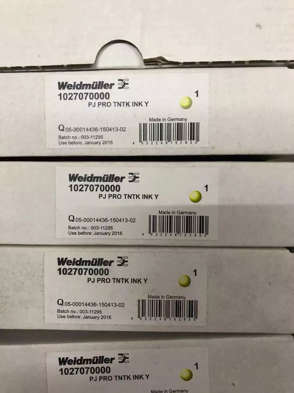 1PC NEW Weidmuller PJ PRO TNTK INK Y 1027070000 module #N2856 YF