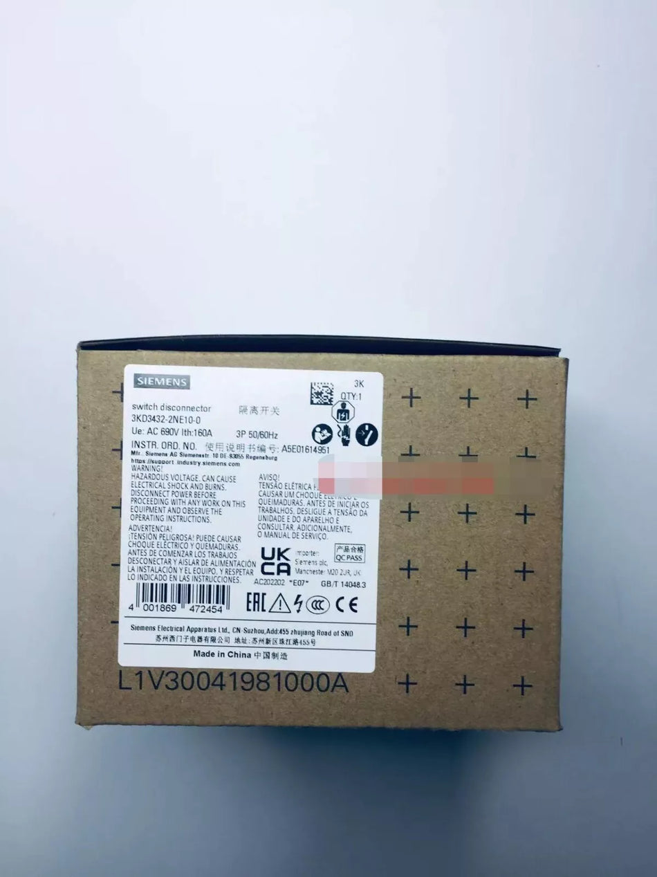 1pc NEW 3KD3432-2NE10-0 #V8JB CH