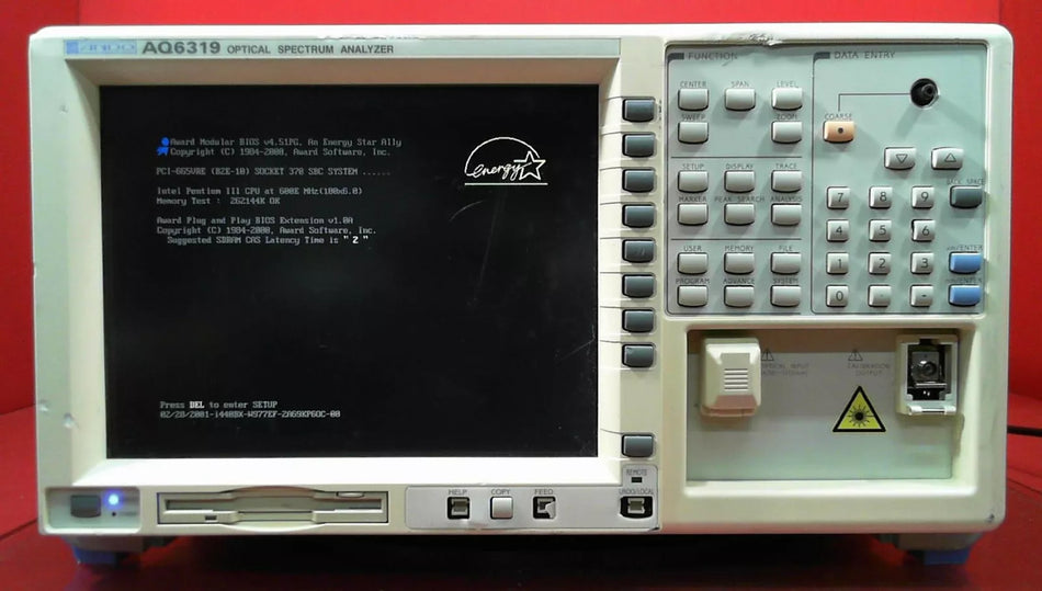 Ando AQ6319 Optical Spectrum Analyzer 27D209439