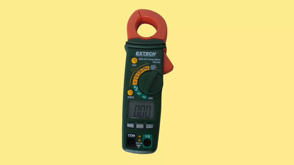 Extech 400A AC Clamp Meter MA200 - Efficient Electrical Current Measurement