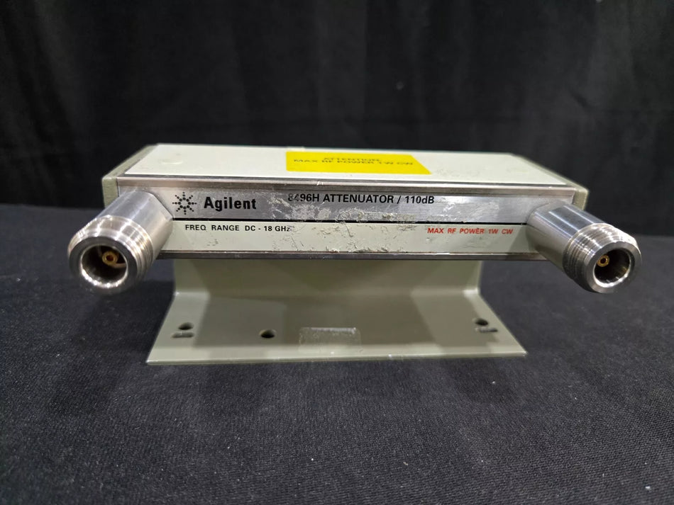 Agilent 8496H Program Step Attenuator 18GHz 110dB without Options 001 016 11716A(6153)