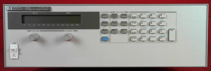 HP Agilent Keysight 6655A-J10 DC Power Supply 0-120V 4A
