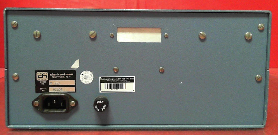 Clarke-Hess 258 92204 V-A-W Meter - Efficient electrical measuring tool