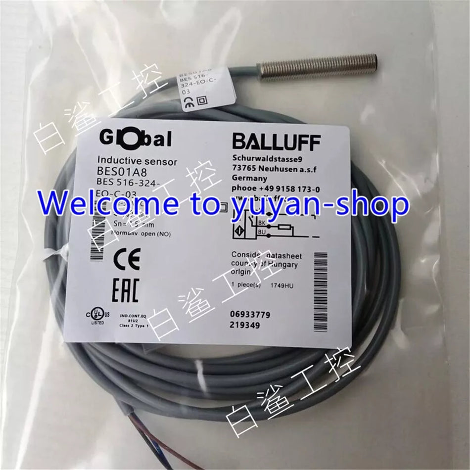 1PCS NEW FOR BALLUFF BES 516-324-EO-C-03 Proximity Sensor BES01A8