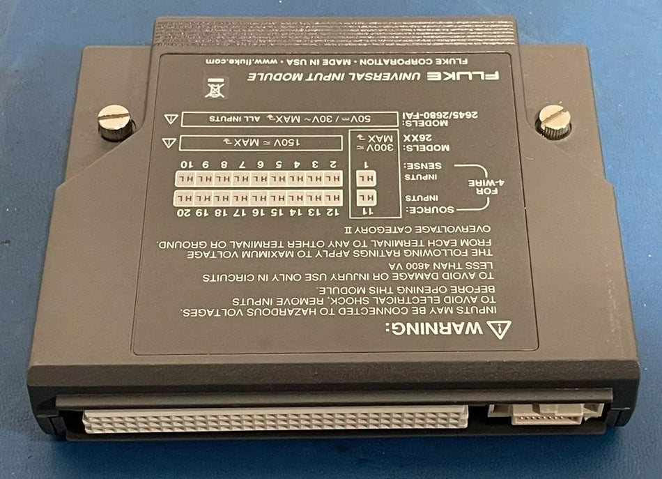 Fluke 2680A-180 Universal Input Module