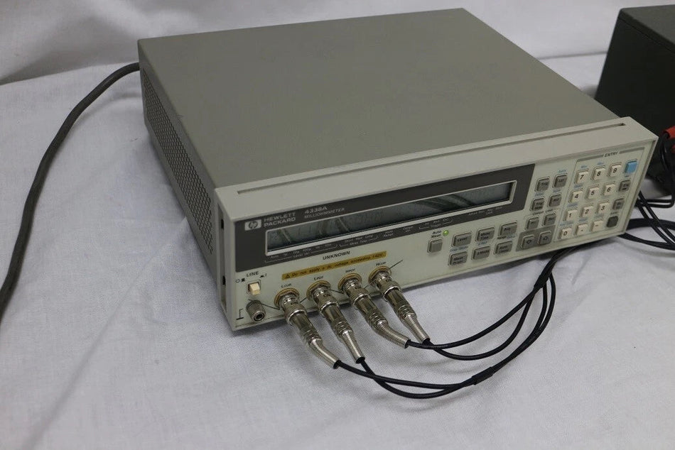 HP 4338A 10uohm Milliohmmeter - Precision Metering Tool