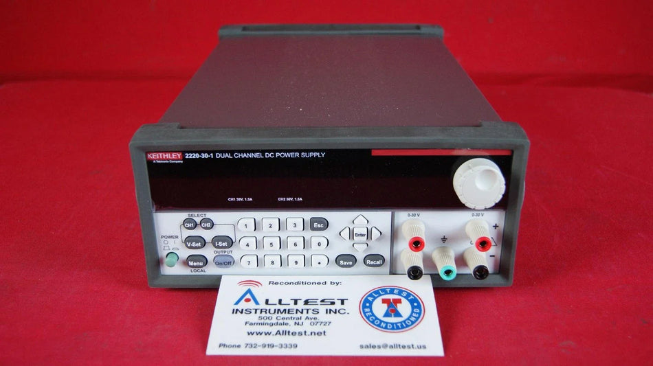 Keithley 2220-30-1 Programmable Dual Channel DC Power Supply