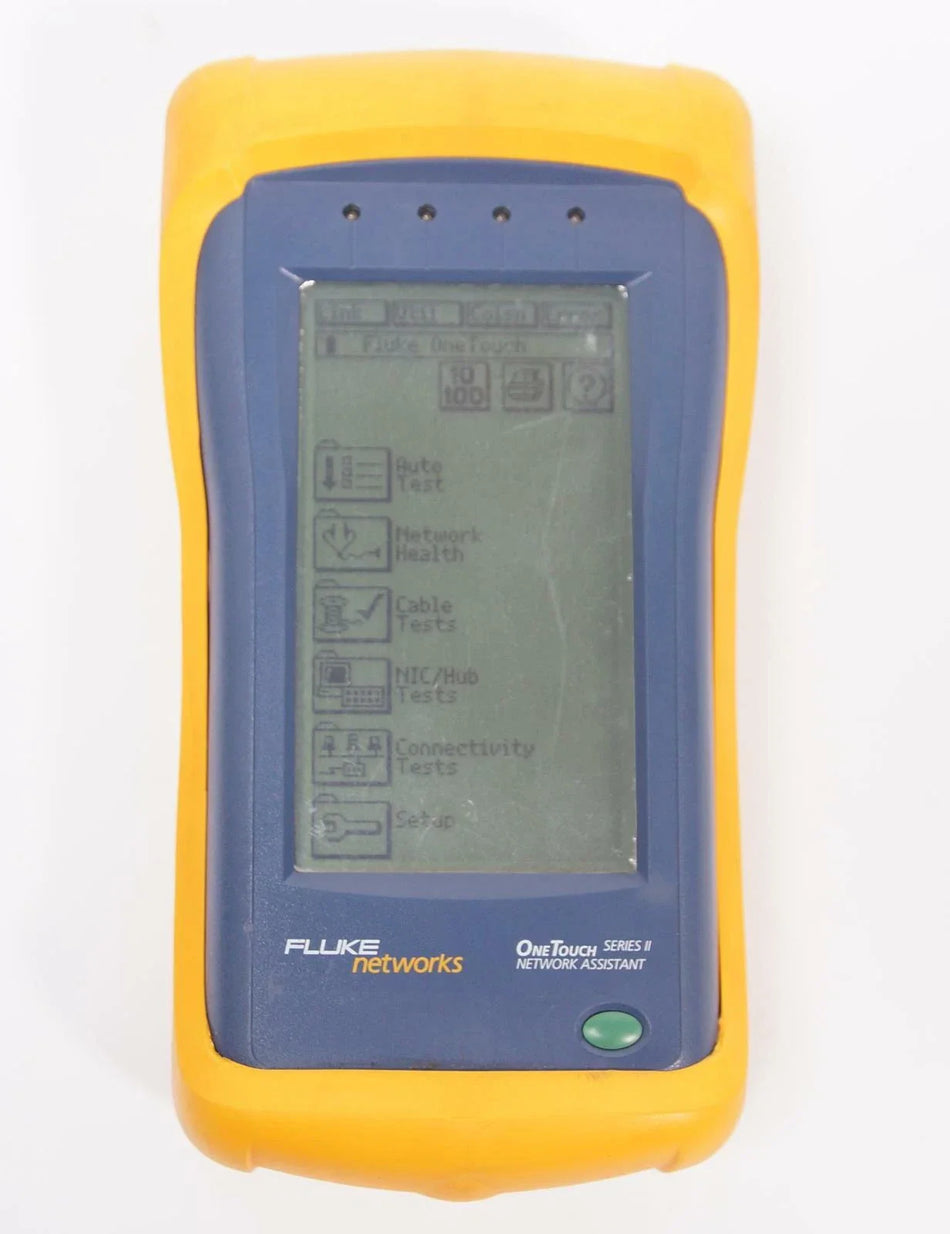 Fluke OneTouch Series II Network Assistant Analyzer with Case