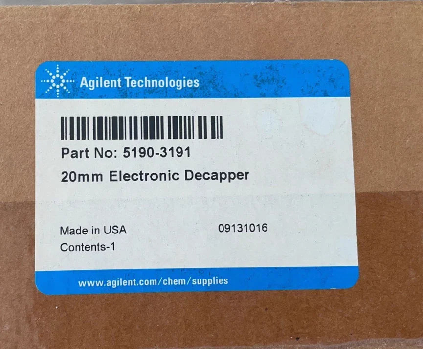 Agilent 5190-3191 Electronic Cap Opener