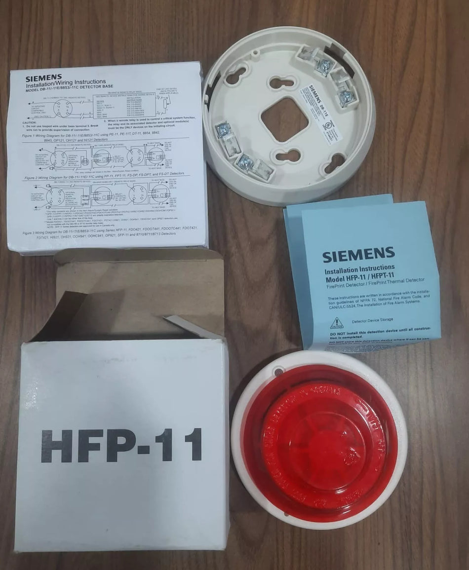 Siemens HFP-11 Smoke & Heat Detector Fire Alarm Sensor