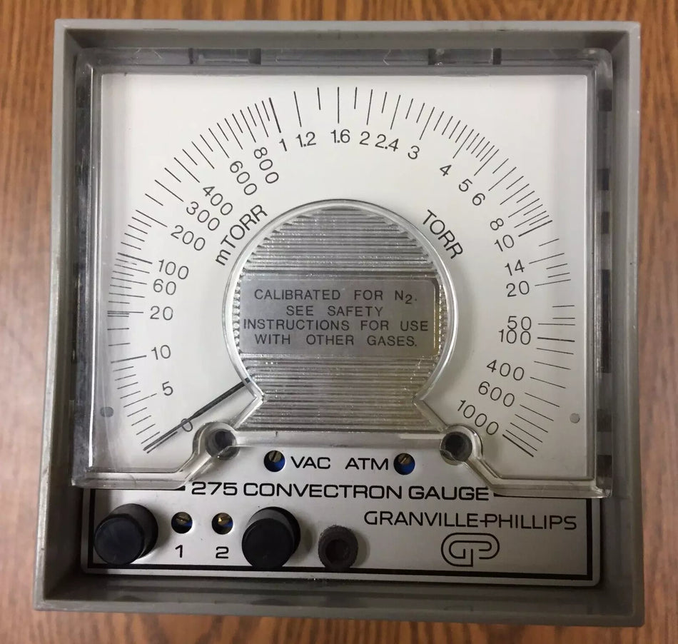 Granville-Phillips 275116 Convectron Gauge Controller for 2-Set Points Torr