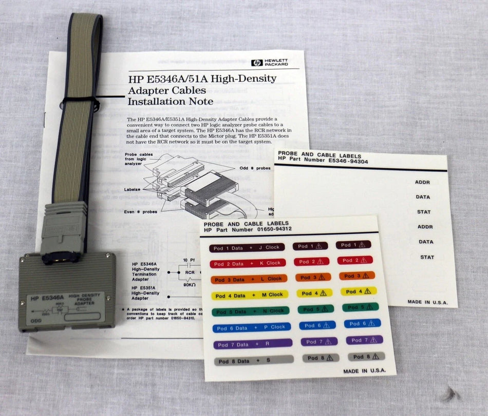 HP E5346A High-Density Adapter Cables