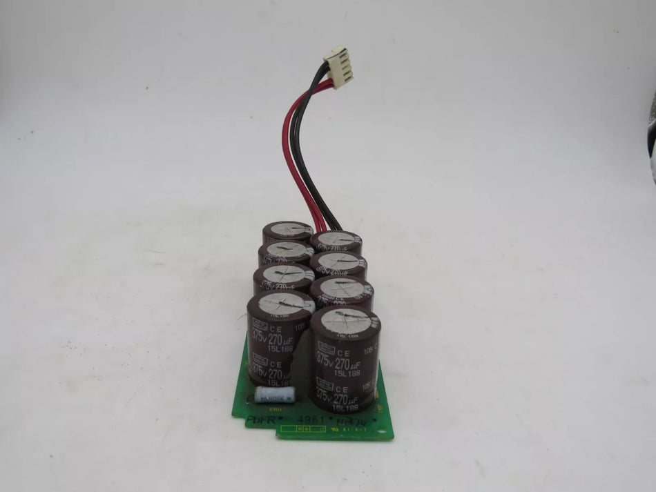 Panasonic 581D337A ID21200 Servo Drive Capacitor Board