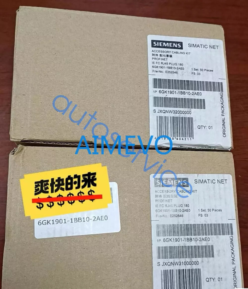50PCS/Box NEW Siemens PLUG RJ45 ETHERNET 6GK1901-1BB10-2AE0