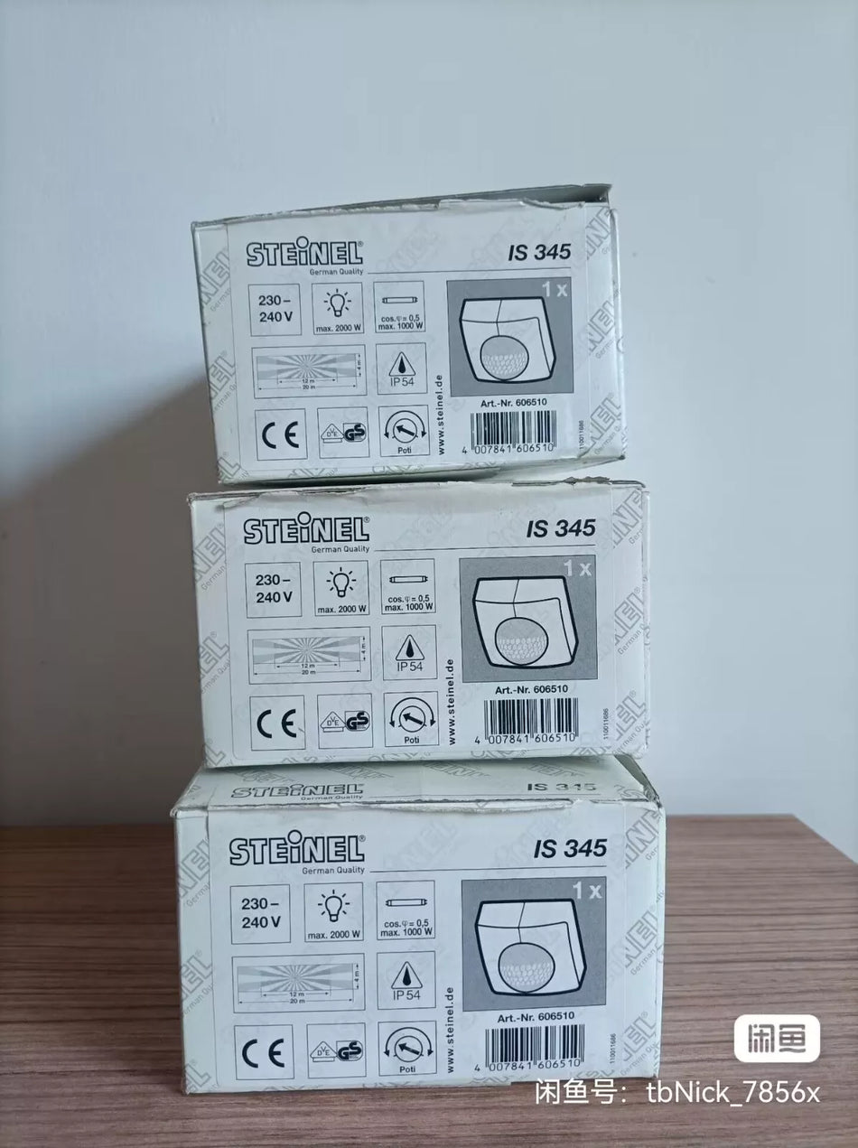 1 PC NEW-OPEN-BOX STEINEL IS 345 Sensor #B6208 CL