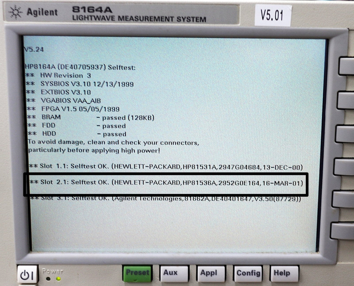 Optical Power Sensor Optical Power Sensor Module by HP – Zhen Chen Equipments