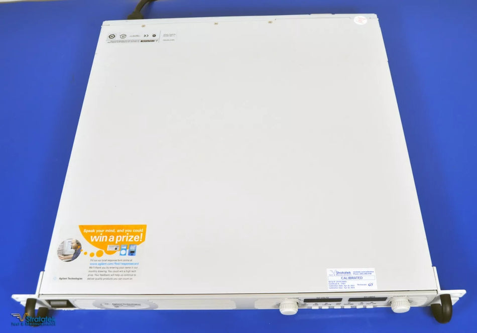 Agilent N5751A System DC Power Supply 300V 2.5A 750W GPIB LXI NIST Calibrated