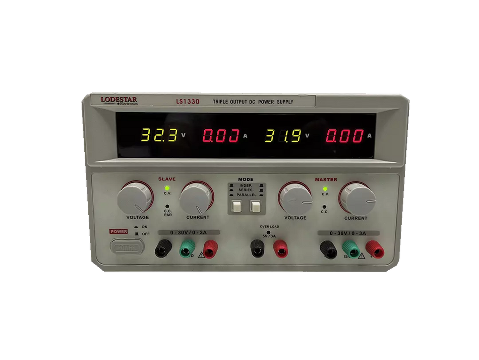 LODESTAR LS1330 Triple Output DC Power Supply