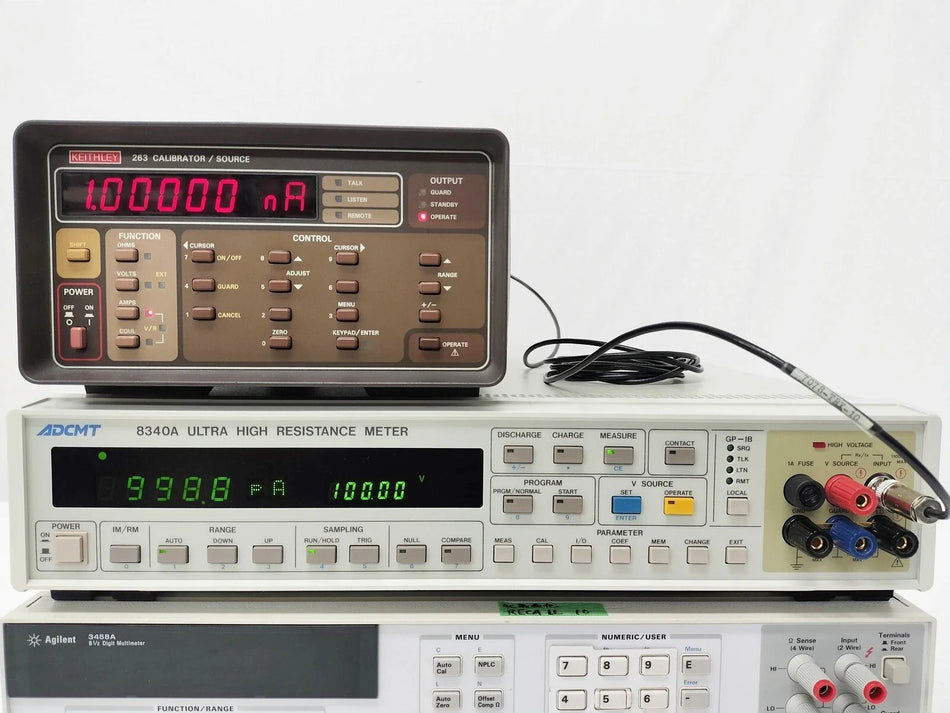 ADCMT 8340A Ultra High Resistance Meter