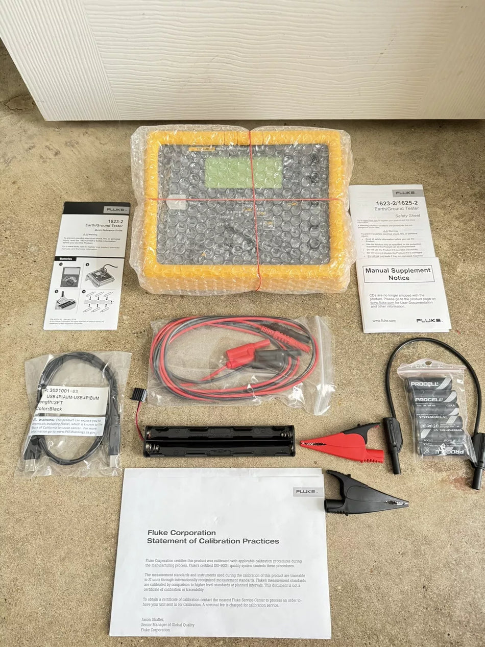 Fluke 1623-2 Basic Earth Ground Tester - Geo Series