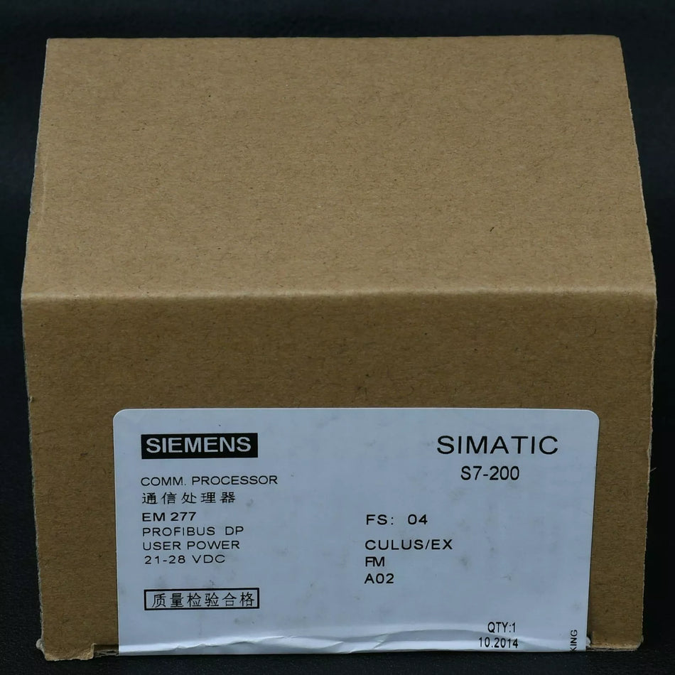 Siemens 6ES7277-0AA22-0XA0 PLC Memory Card with Expedited Shipping