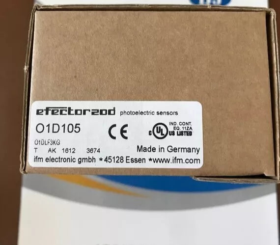 IFM 01D105 Photoelectric Distance Sensor New Expedited Shipping 1PC
