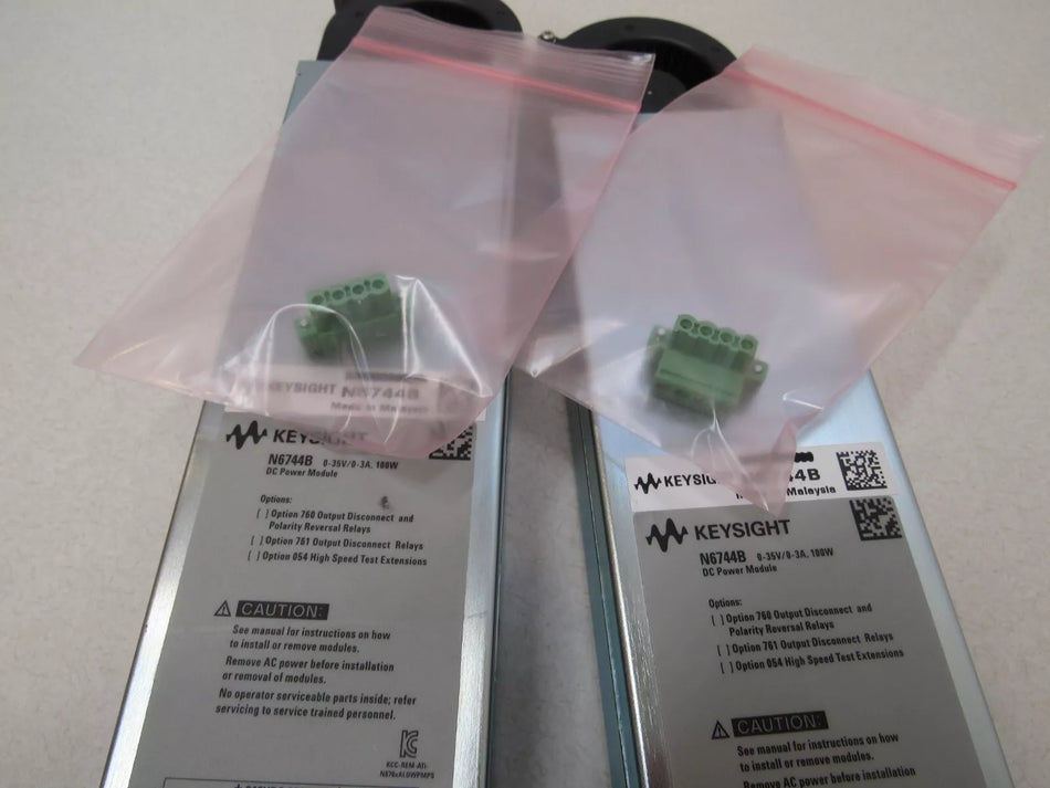 Agilent Keysight N6744B DC Power Module 0-35V, 0-3A, 100W
